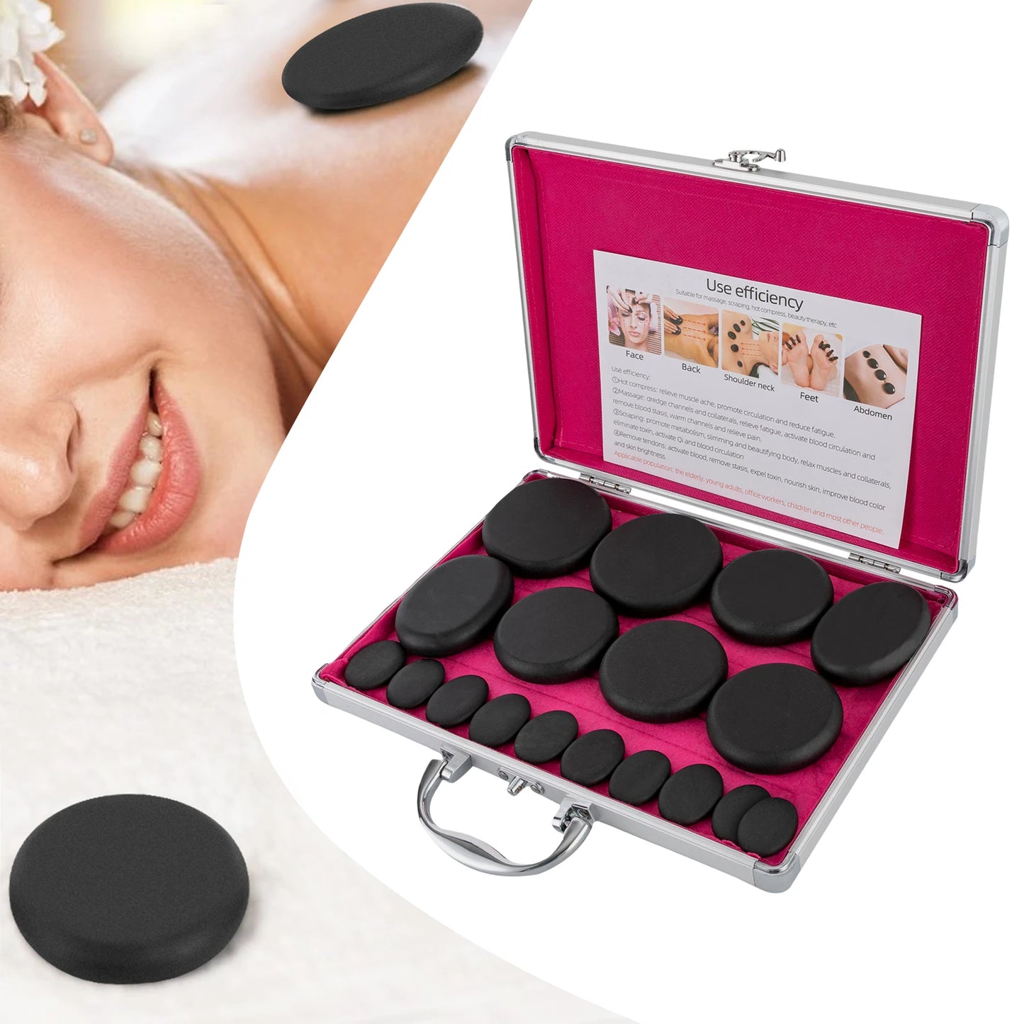 ZenHeat Massage Stones